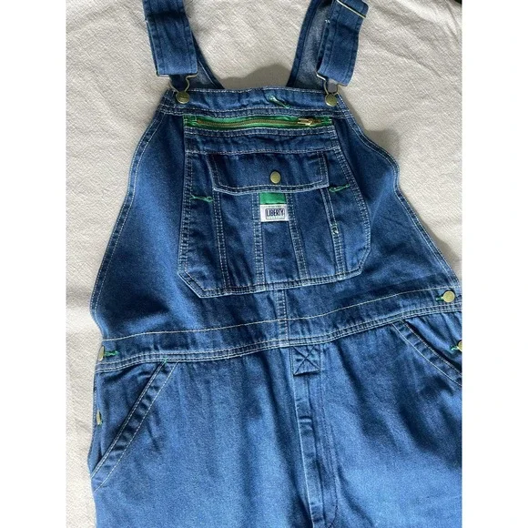 Liberty Men's Stonewashed Denim Bib Overall 38W x 30L, - Picture 7 of 16